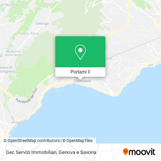 Mappa Gec Servizi Immobiliari
