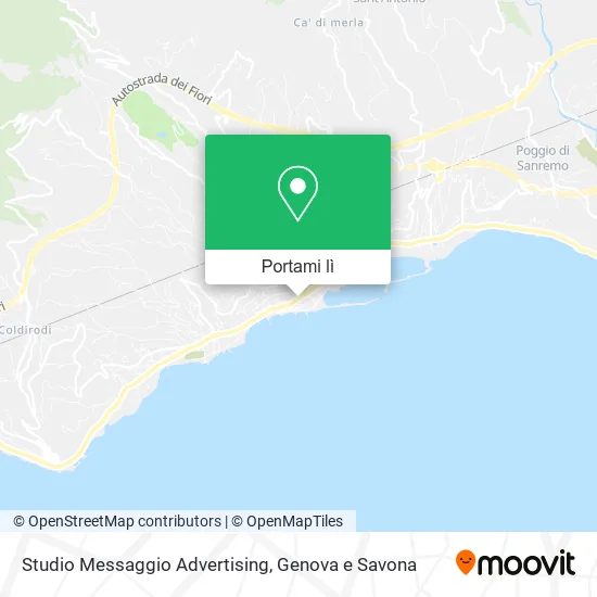 Mappa Studio Messaggio Advertising