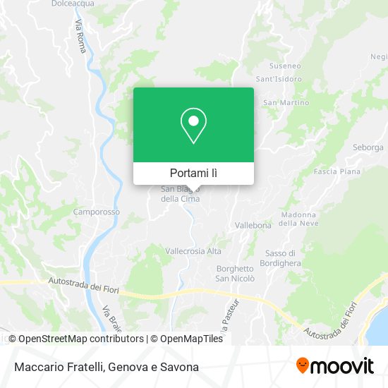 Mappa Maccario Fratelli