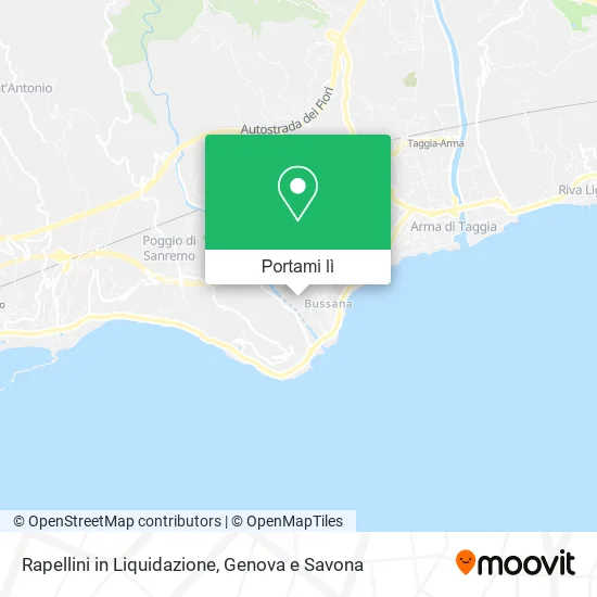 Mappa Rapellini in Liquidazione