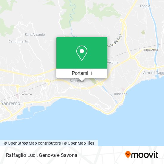 Mappa Raffaglio Luci