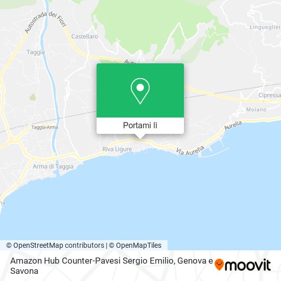 Mappa Amazon Hub Counter-Pavesi Sergio Emilio