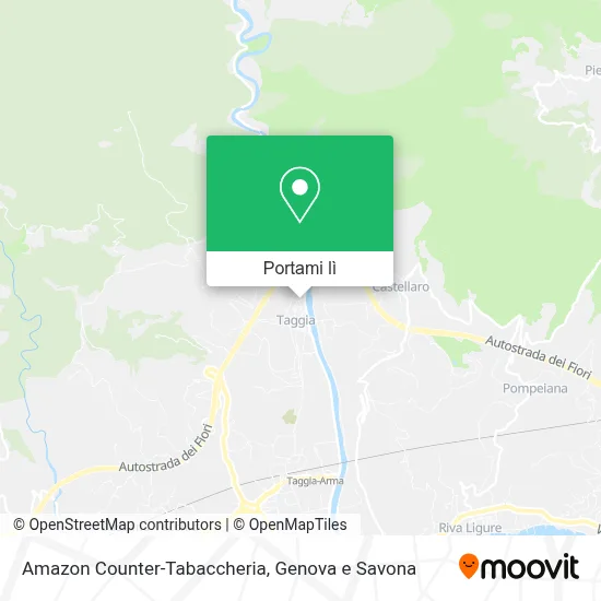 Mappa Amazon Counter-Tabaccheria