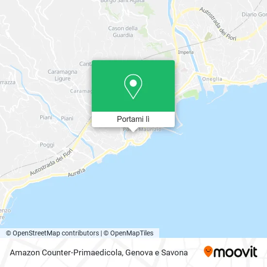 Mappa Amazon Counter-Primaedicola