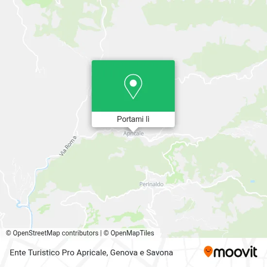 Mappa Ente Turistico Pro Apricale