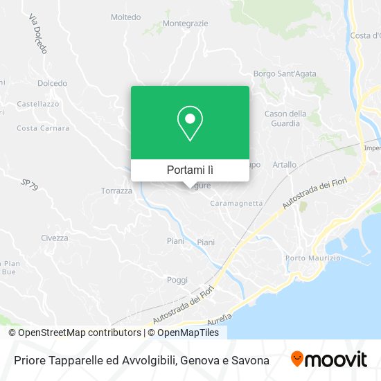 Mappa Priore Tapparelle ed Avvolgibili