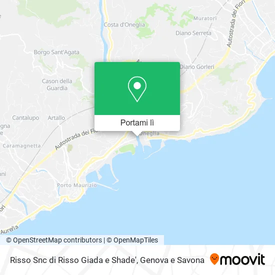 Mappa Risso Snc di Risso Giada e Shade'