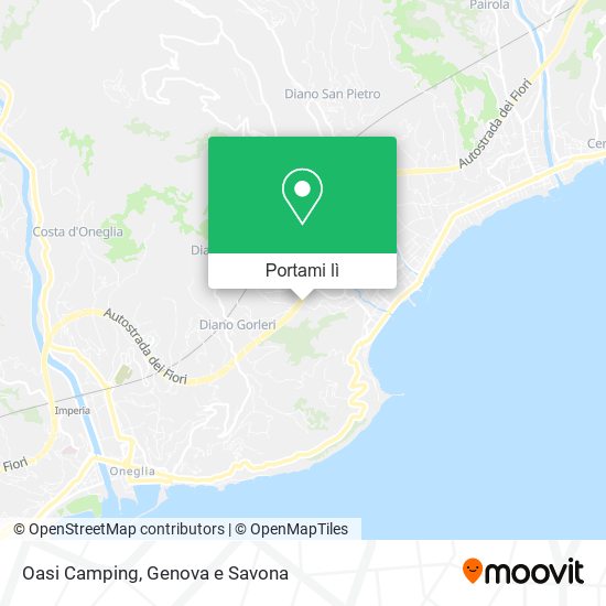 Mappa Oasi Camping