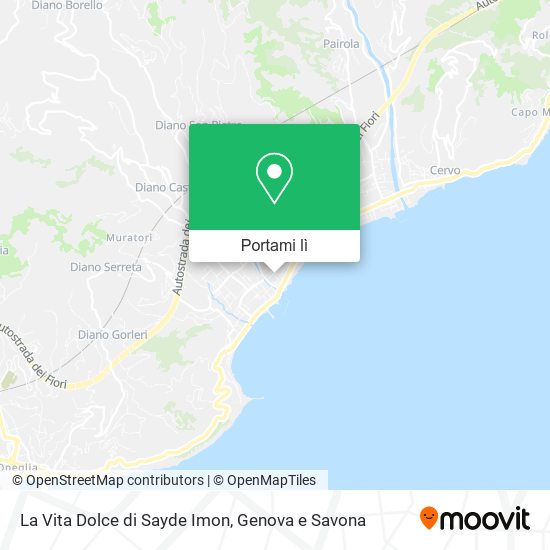 Mappa La Vita Dolce di Sayde Imon