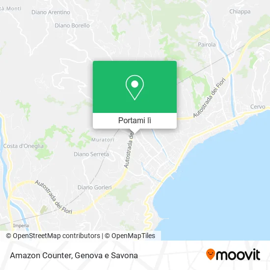 Mappa Amazon Counter