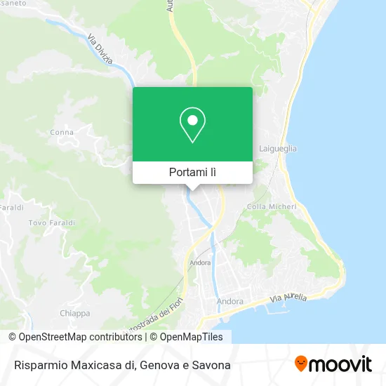 Mappa Risparmio Maxicasa di