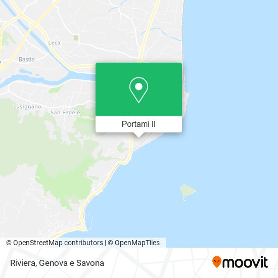 Mappa Riviera