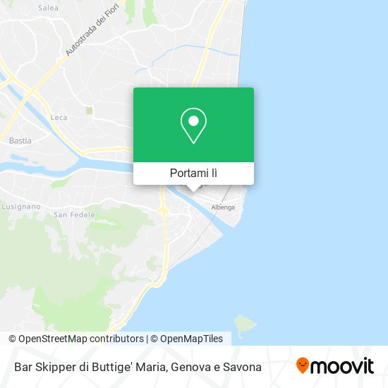 Mappa Bar Skipper di Buttige' Maria