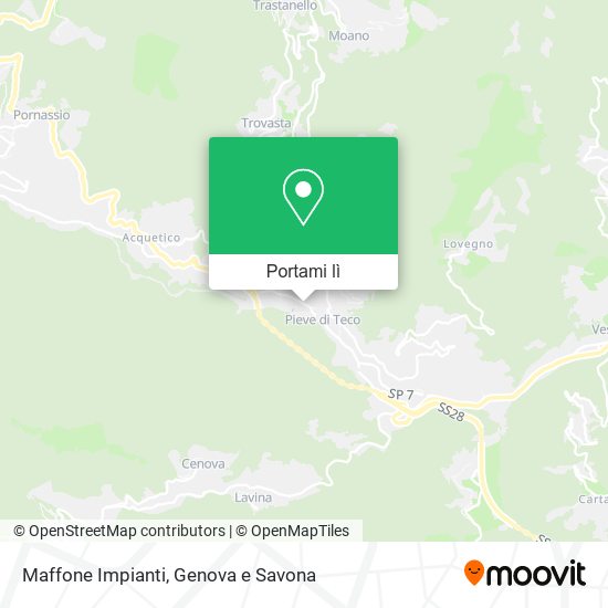 Mappa Maffone Impianti