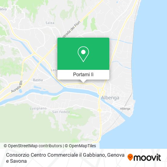 Mappa Consorzio Centro Commerciale il Gabbiano