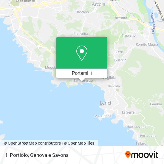 Mappa Il Portiolo