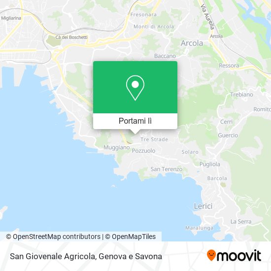 Mappa San Giovenale Agricola