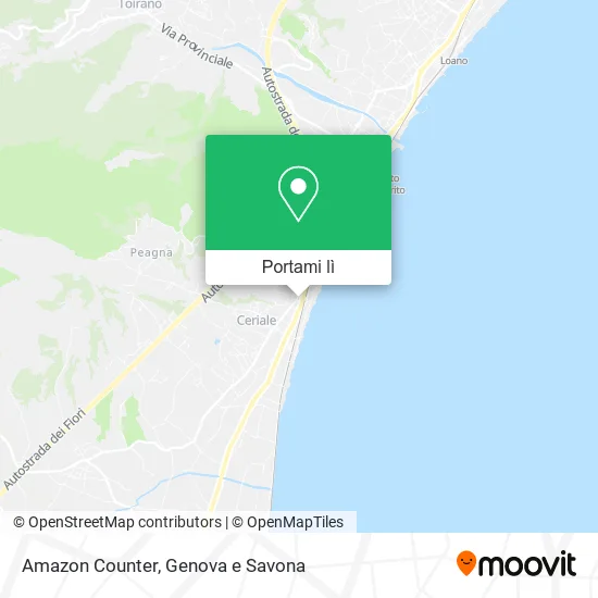 Mappa Amazon Counter