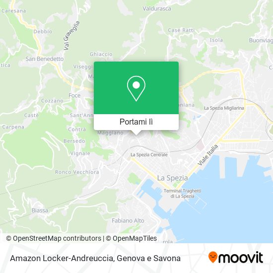 Mappa Amazon Locker-Andreuccia