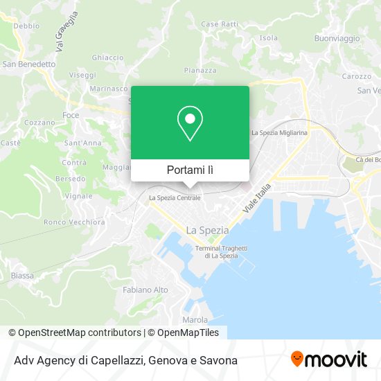 Mappa Adv Agency di Capellazzi