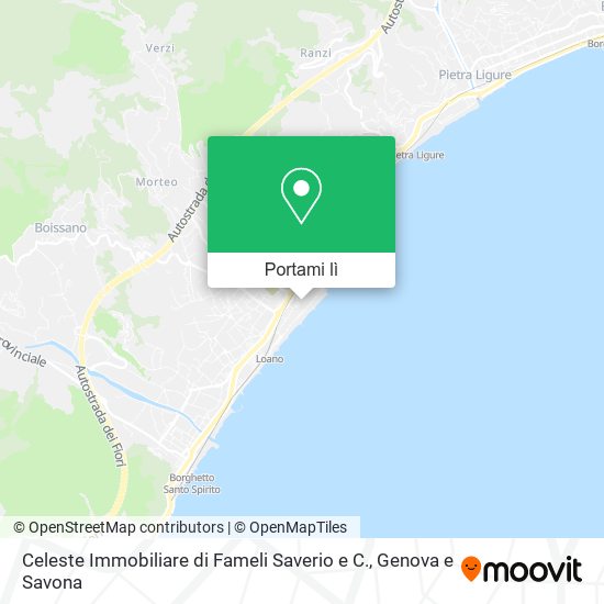 Mappa Celeste Immobiliare di Fameli Saverio e C.