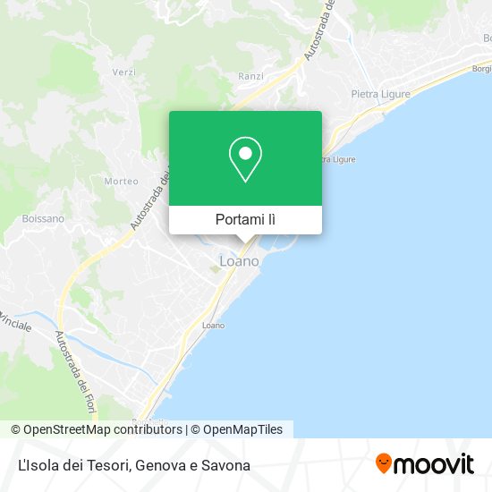 Mappa L'Isola dei Tesori