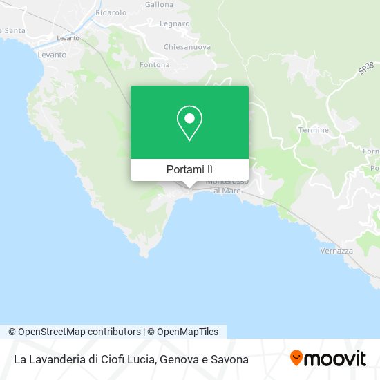 Mappa La Lavanderia di Ciofi Lucia