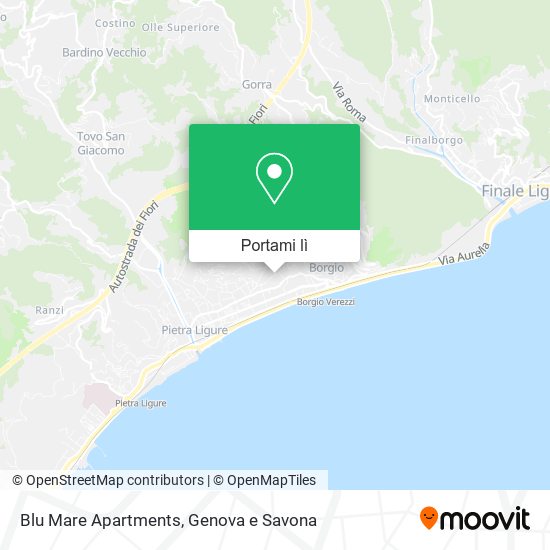 Mappa Blu Mare Apartments