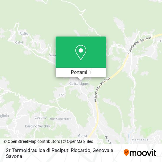 Mappa 2r Termoidraulica di Reciputi Riccardo