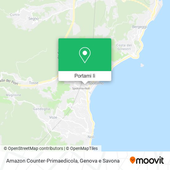 Mappa Amazon Counter-Primaedicola