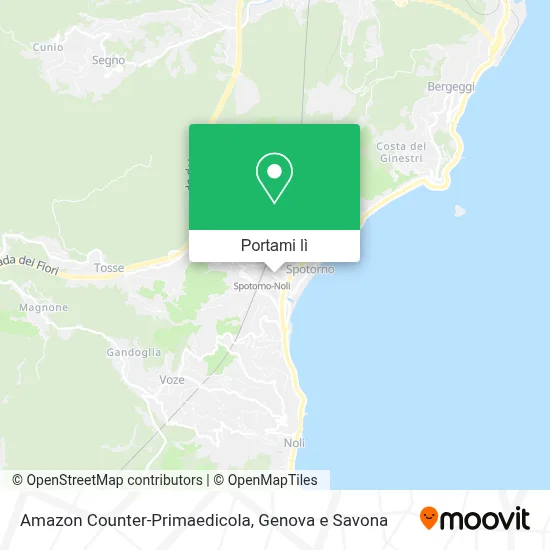 Mappa Amazon Counter-Primaedicola