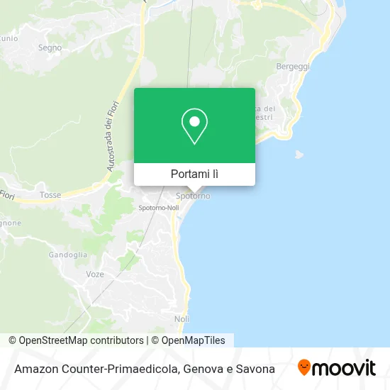 Mappa Amazon Counter-Primaedicola