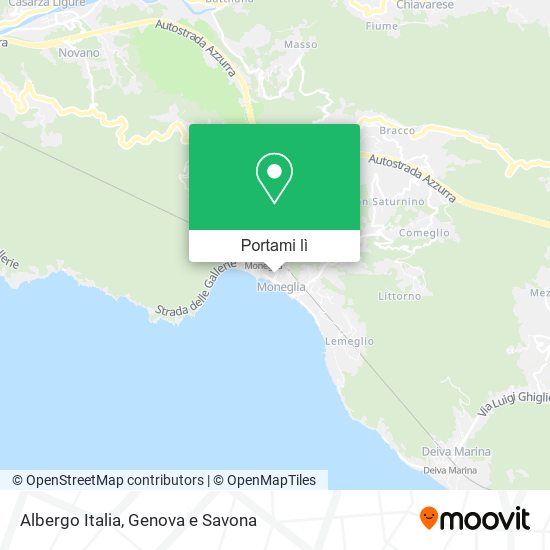 Mappa Albergo Italia