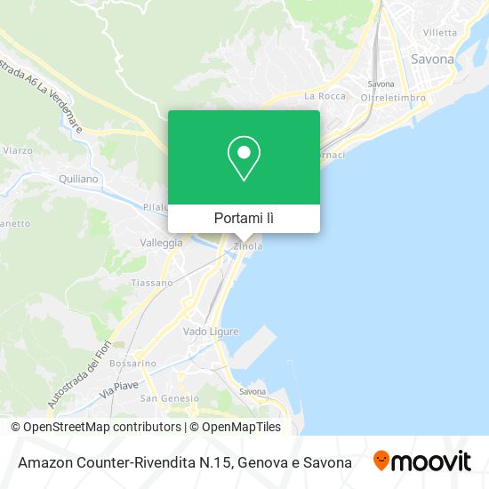 Mappa Amazon Counter-Rivendita N.15