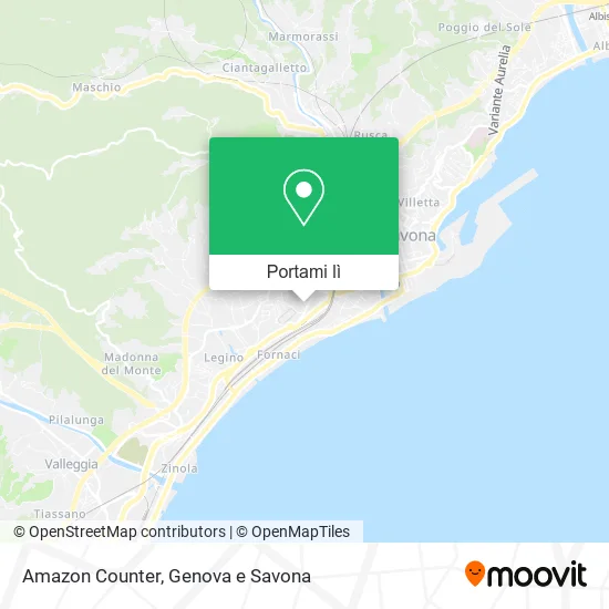 Mappa Amazon Counter