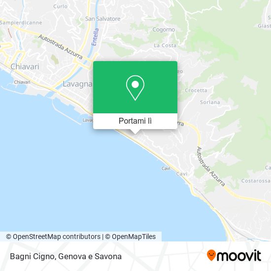 Mappa Bagni Cigno