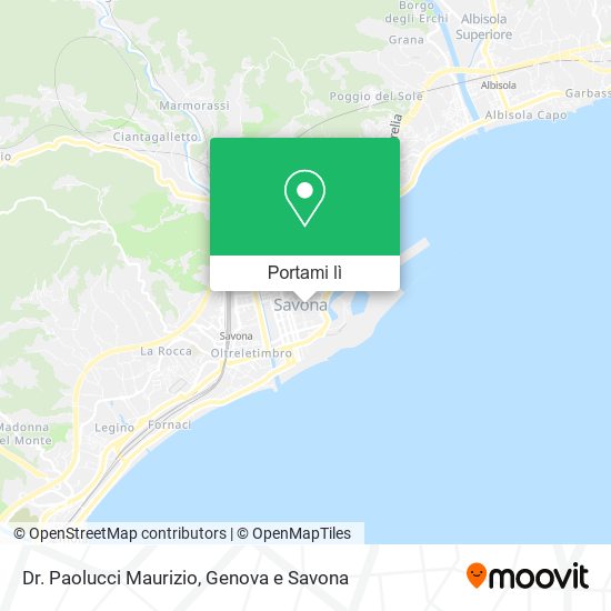 Mappa Dr. Paolucci Maurizio