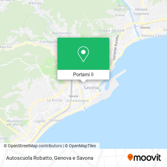 Mappa Autoscuola Robatto