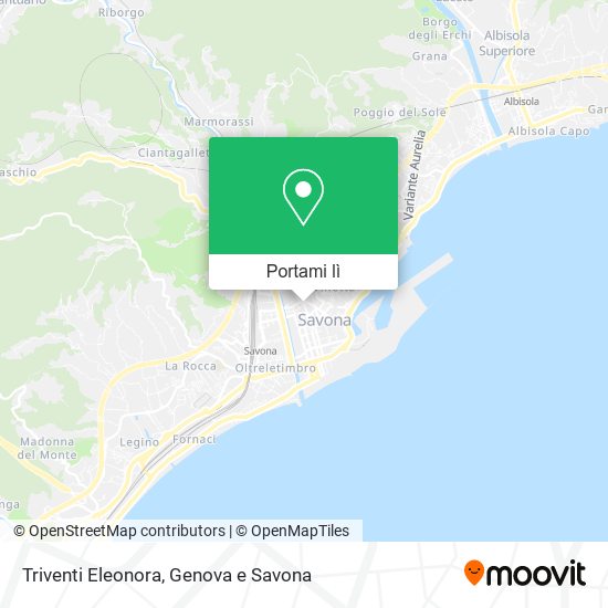 Mappa Triventi Eleonora