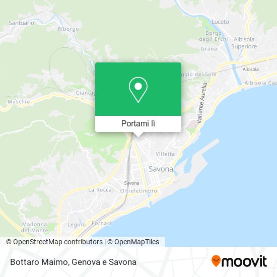 Mappa Bottaro Maimo