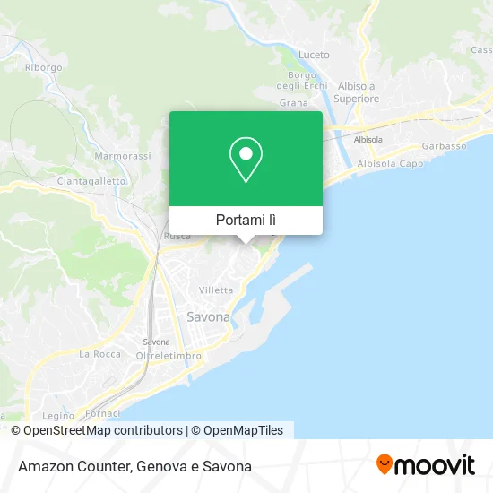 Mappa Amazon Counter