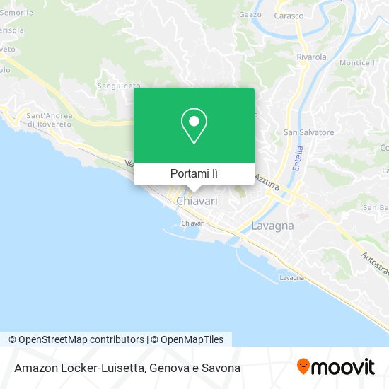 Mappa Amazon Locker-Luisetta