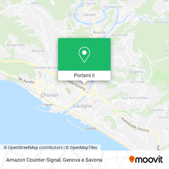 Mappa Amazon Counter-Signal