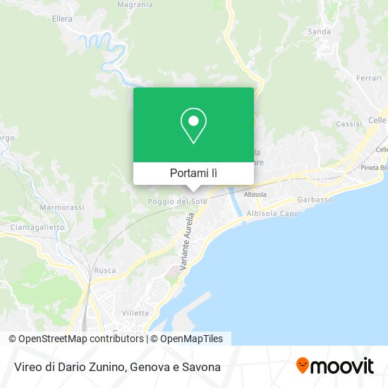 Mappa Vireo di Dario Zunino