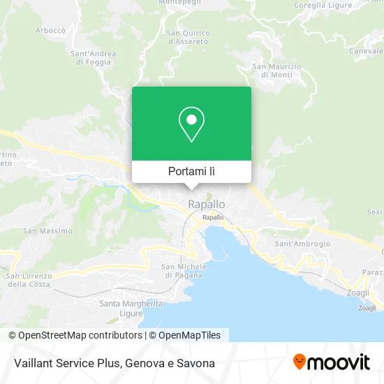 Mappa Vaillant Service Plus