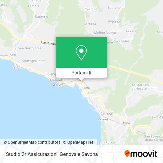 Mappa Studio 2r Assicurazioni