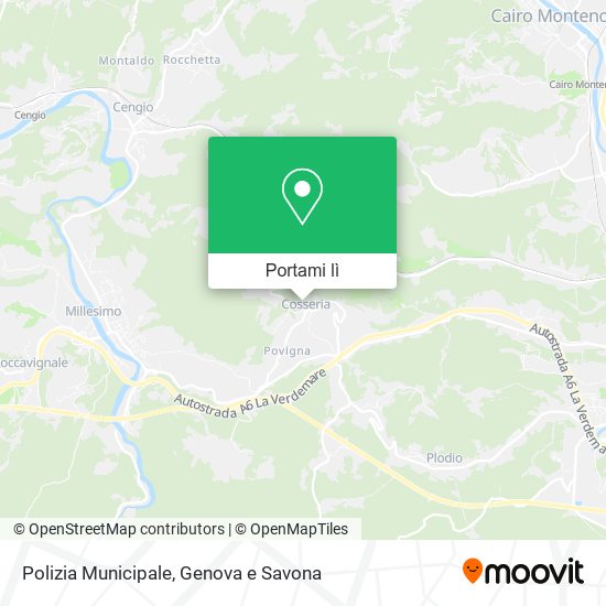 Mappa Polizia Municipale