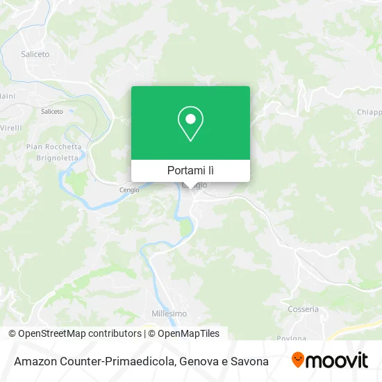 Mappa Amazon Counter-Primaedicola