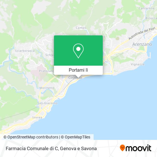 Mappa Farmacia Comunale di C