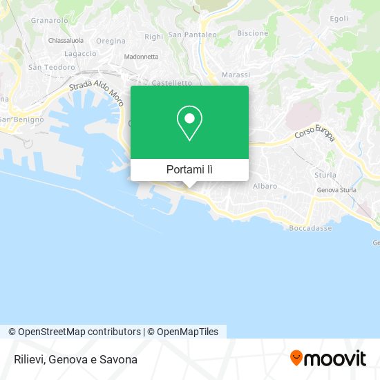 Mappa Rilievi